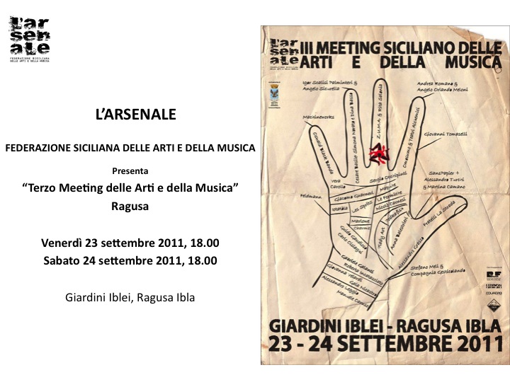 Terzo Meeting delle Arti e della Musica